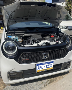 N-ONE RS 施工　走行1,000キロ