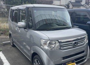 初期型N-BOXに注入施工