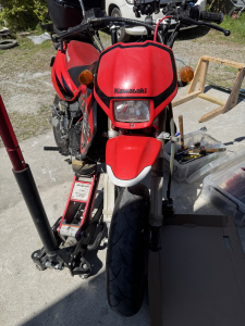 フロントホークオイルにFUSION施工